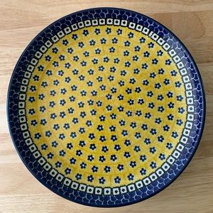 Polish pottery - dinner plate